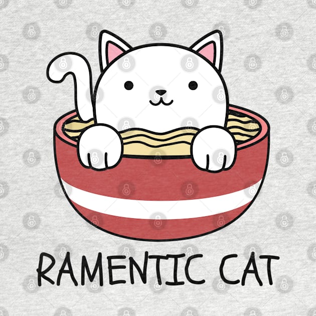 Ramen cat by P-ashion Tee